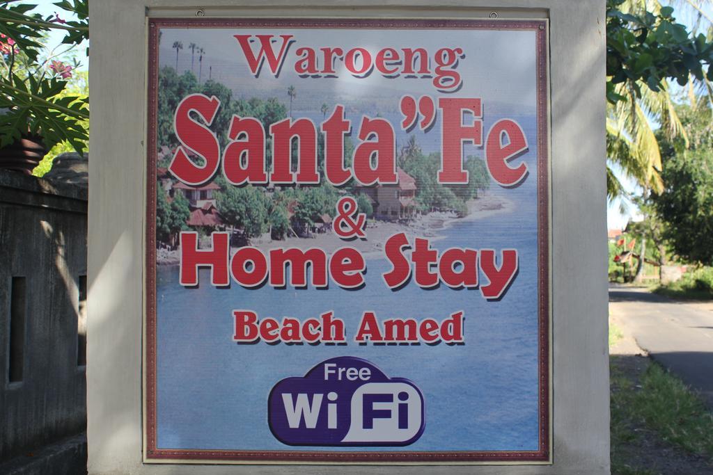 Santa Fe Homestay & Warong Amed Extérieur photo